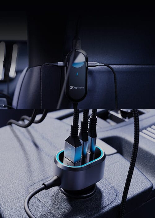 KCC-100_Banner-RS-6 Klip Xtreme - Cargador para carro 100w