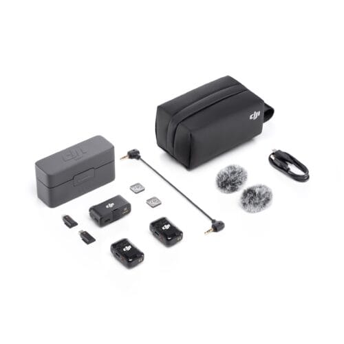 DJI - Mic 2 (2 TX + 1 RX + estuche de carga)