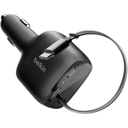 Cargador de coche USB retráctil Belkin