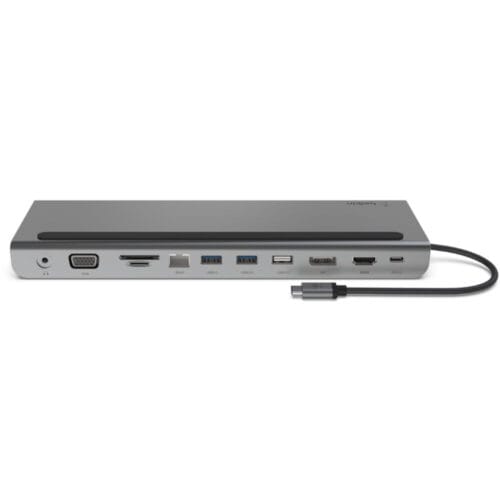 Hub usb c Belkin 11 en 1 multiport docking station laptop El Salvador Mosqueteros Store