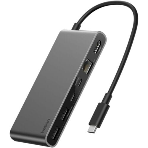hub-usb-c-belkin-8-en-1-inc024 Hub usb c Belkin INC024 8 en 1 ethernet 2.5gb hdmi 4k 60hz El Salvador Mosqueteros Store
