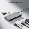 hub-usb-c-belkin-8-en-1-inc024 Hub usb c Belkin INC024 8 en 1 ethernet 2.5gb hdmi 4k 60hz El Salvador Mosqueteros Store