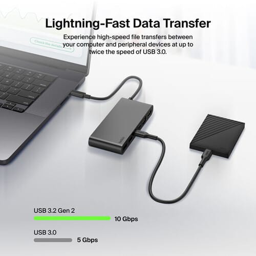 hub-usb-c-belkin-8-en-1-inc024 Hub usb c Belkin INC024 8 en 1 ethernet 2.5gb hdmi 4k 60hz El Salvador Mosqueteros Store