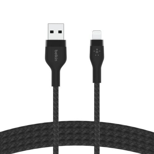 cable-lightning-belkin-boostcharge Cable lightning Belkin original en El Salvador Mosqueteros Tech