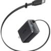 Cargador retractil Anker Nano 35W dual USB-C cable integrado InstaCord El Salvador Mosqueteros Store