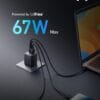 Cargador rapido Anker Prime 67W GaN tres puertos cargador tipo c cargador de iphone samsung El Salvador Mosqueteros Store