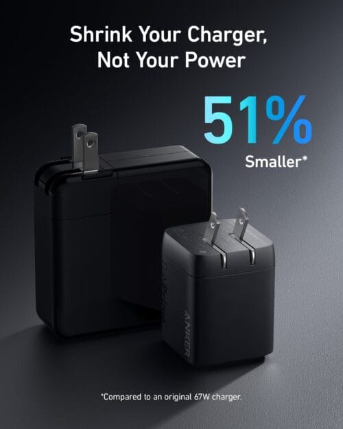 Cargador rapido Anker Prime 67W GaN tres puertos cargador tipo c cargador de iphone samsung El Salvador Mosqueteros Store