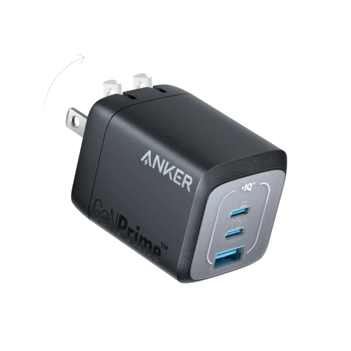 Cargador rapido Anker Prime 67W GaN tres puertos cargador tipo c cargador de iphone samsung El Salvador Mosqueteros Store