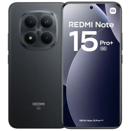 Xiaomi Redmi Note 15 Pro Plus 5G 512GB telefono celular azul glaciar negro El Salvador Mosqueteros Store