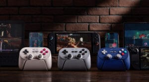 Control nintendo switch inalámbrico 8BitDo Pro 3 con joysticks TMR y base de carga en Mosqueteros Store.
