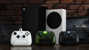 Control de xbox inalámbrico 8BitDo Ultimate 3 con joysticks Hall Effect y base de carga.