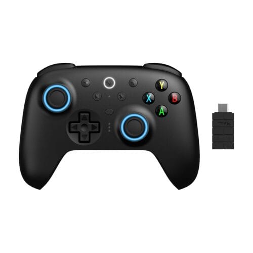 control-8bitdo-ultimate-2-wireless-pc ontrol 8BitDo Ultimate 2 Wireless con base de carga y joysticks TMR para PC y Android.