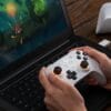 control-8bitdo-ultimate-2-bluetooth-switch Control 8BitDo Ultimate 2 Bluetooth con joysticks TMR y base de carga para Nintendo Switch.