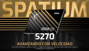 SSD el salvador msi spatium s270 sata 2.5 de 480gb y 960gb en Mosqueteros Store