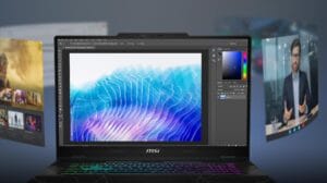 Laptop MSI gamer Cyborg 15 con pantalla FHD 144 Hz