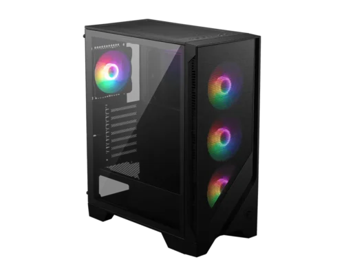 gabinetes-de-pc-msi-mag-forge-120a-airflow gabinetes de pc msi mag forge 120a airflow de torre media con vidrio templado en Mosqueteros Store El Salvador