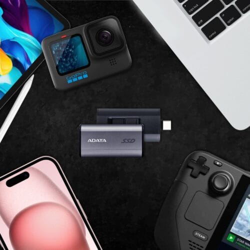 Disco duro ssd externo ADATA SC750 1TB portatil tipo c retractil ssd 1tb El Salvador Mosqueteros Store