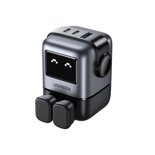 Cargador UGREEN 65W Uno GaN de 3 puertos