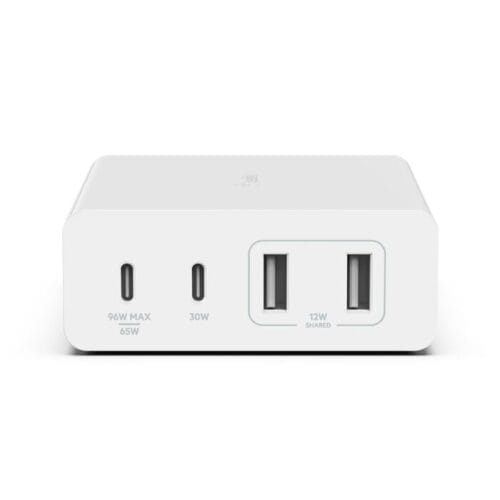 19de7eb782b1fac7_WCH010_Belkin+1_MPW253_4-PortUsbCGaNWallCharger108W_Front_Web Belkin - BoostCharge Pro 108W GaN – Cargador de 4 Puertos USB-C/USB-A