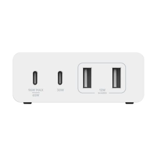 Cargador Belkin 108W GaN BoostCharge Pro de 4 puertos