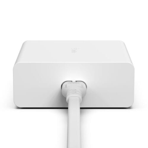 6b660dda7c0ec220_WCH010_Belkin+1_MPW253_4-PortUsbCGaNWallCharger108W_Back_Cable_Web Belkin - BoostCharge Pro 108W GaN – Cargador de 4 Puertos USB-C/USB-A