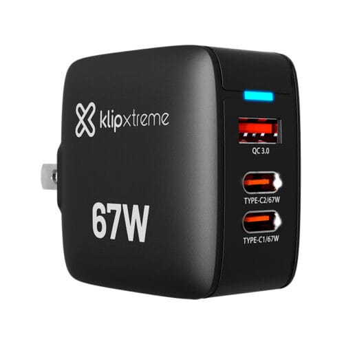 Cargador GaN 67W Klip Xtreme PowerWall 67 KMC-500