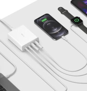 Cargador Belkin 108W GaN para escritorio