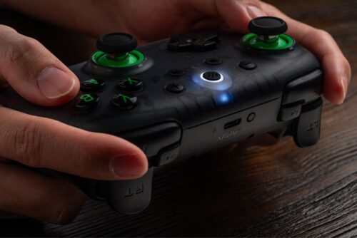 21f3773498566bba9c92c27d5f795d9768ce81c7.jpg 8BitDo - Control Ultimate 2C Bluetooth para Switch – Negro 81HD
