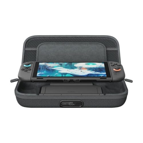Estuche de carga Belkin para Nintendo Switch 2 color Charcoal