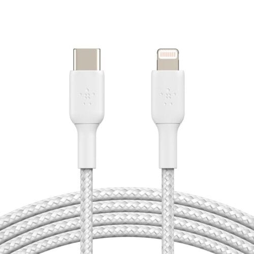 ALT: Cable USB-C a Lightning Belkin 1m blanco BoostCharge Pro