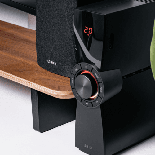 Sistema de Bocinas 2.1 Edifier CX7 - 12 W × 2+ 45 W - Bluetooth - Negro Edifier CX7 – Sistema de Altavoces 2.1 para PC con Bluetooth 5.0