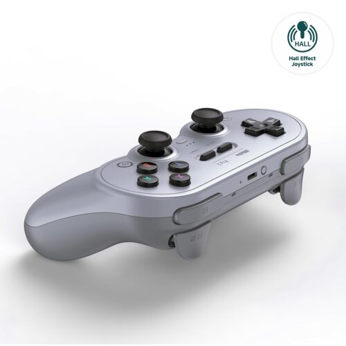 d3b03bffcb7e66b69c50ba45f6aea97a83c39c15.jpg 8BitDo - Control Pro 2 Bluetooth Hall Effect – Gris
