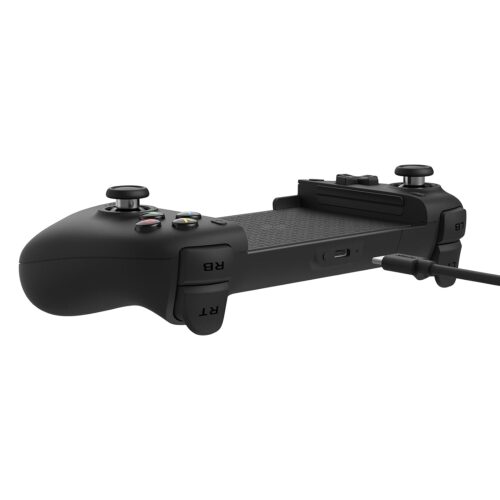 dc0bb3656ad76fcb18db0ec0774d9ee44c6018c9.jpg 8BitDo Ultimate Mobile negro con el soporte telescópico extendido