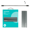 ADATA - Gabinete EC680 para SSD M.2 NVMe con USB-C ADATA ENC0022