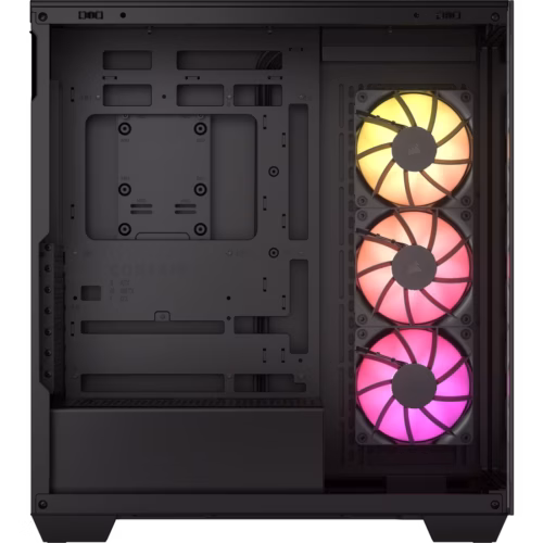 Corsair - Case 3500X ARGB Negro con Vidrio Panorámico Corsair - Case 3500X ARGB Negro con Vidrio Panorámico Corsair CC-9011278-W