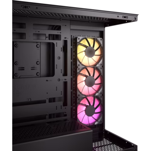 Corsair - Case 3500X ARGB Negro con Vidrio Panorámico Corsair - Case 3500X ARGB Negro con Vidrio Panorámico Corsair CC-9011278-W