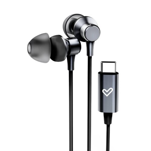 Energy Sistem - Auriculares con cable Metallized Type C USB-C – Graphite