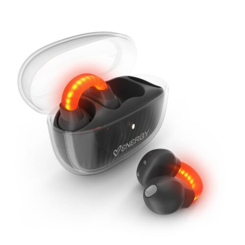 Energy Sistem - Auriculares LightPods Open Sound Dark HE6561