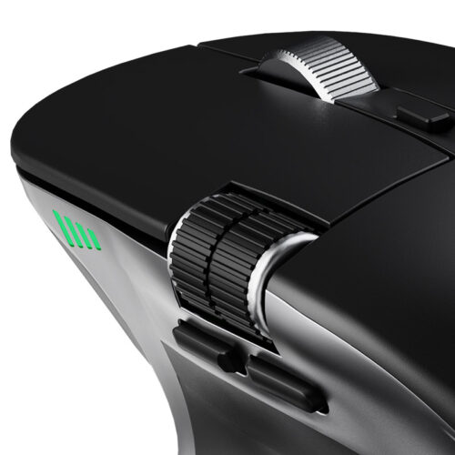 KlipXtreme - Mouse KMB-550 ThumbGlide inalámbrico ergonómico – Negro KlipXtreme - Mouse KMB-550 ThumbGlide inalámbrico ergonómico – Negro KMB-550