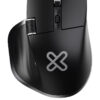 KlipXtreme - Mouse KMB-550 ThumbGlide inalámbrico ergonómico – Negro KMB-550