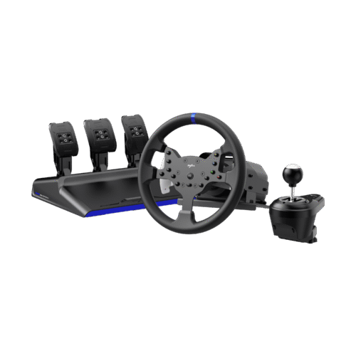 PXN - Volante V99 con Force Feedback, Pedales y Palanca 6+R para PC y Xbox PXN - Volante V99 con Force Feedback, Pedales y Palanca 6+R para PC y Xbox CTR2029