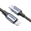 UGREEN - Cable US304 USB-C a Lightning 1.5 m MFi – 60760 UGREEN - Cable US304 USB-C a Lightning 1.5 m MFi – 60760 UGREEN A66751
