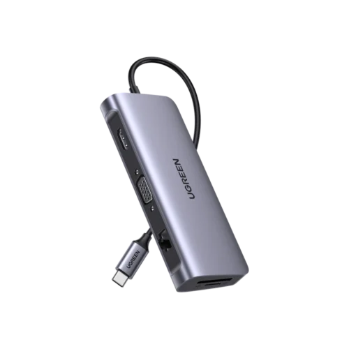 UGREEN - Hub USB-C CM179 10 en 1 HDMI 4K, VGA y PD 100W – 80133 UGREEN - Hub USB-C CM179 10 en 1 HDMI 4K, VGA y PD 100W – 80133 A70503
