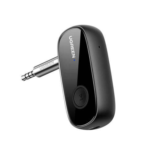 UGREEN - Receptor Bluetooth CM279 5.0 AUX 3.5 mm con aptX – 70304 UGREEN A70501
